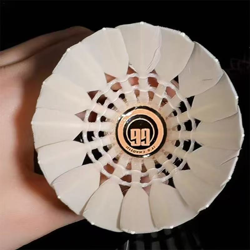 New Wonderful Badminton G6 Durable King Goose Feather Training Competition 12 Pack Indoor and Outdoor Sports