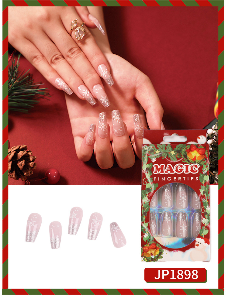 Navidad Lindo Caramelo Nudo De Lazo Alce Resina Parches De Uñas 1 Juego display picture 3