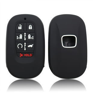 Suitable for Honda 7+2 Key Anti-Fall and Wear-Resistant Silicone Car Key Cover Manufacturer Direct Sales Key Cover Silicone Protective Cover