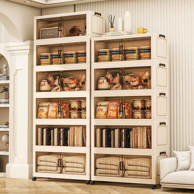 Складной шкаф для хранения, многоярусный шкаф для хранения, складная коробка для детской одежды, складная стойка для хранения, не требующая сборки.