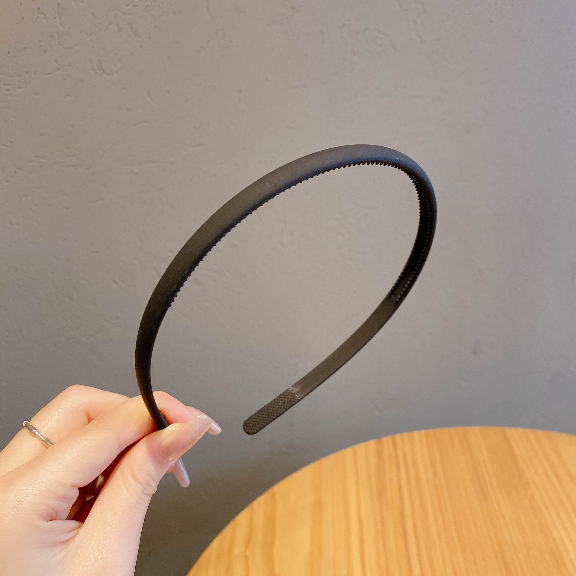 Diadema de la cueva para el cabello para mujer Corea 2025 nuevo lavado de cara con horquilla, cabello a presión, red antideslizante, banda para el cabello roja, horquilla simple