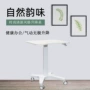 站立式气动工作台小沙发办公桌