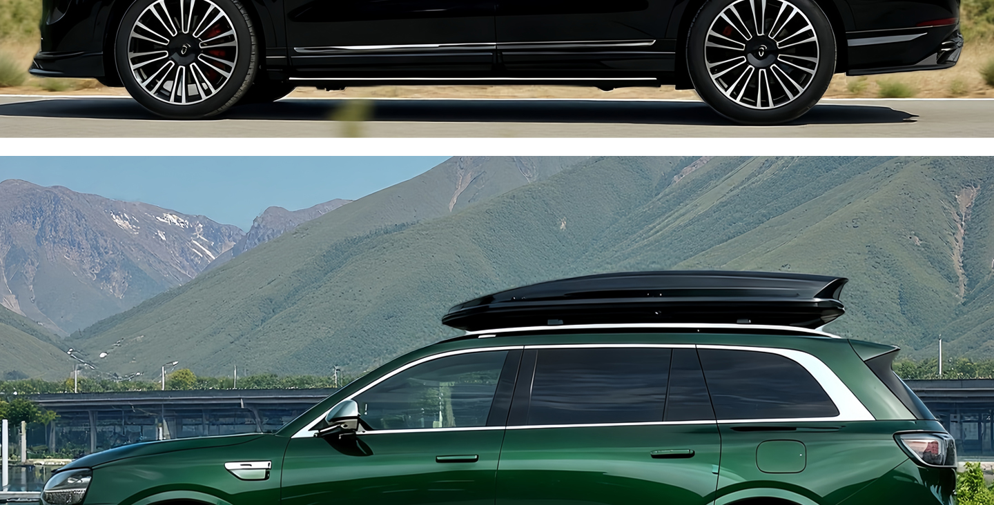 Car Roof Trunk Sedan Suv Universal Sunken Large Capacity Ultra-Thin Car Suitcase Luggage Rack