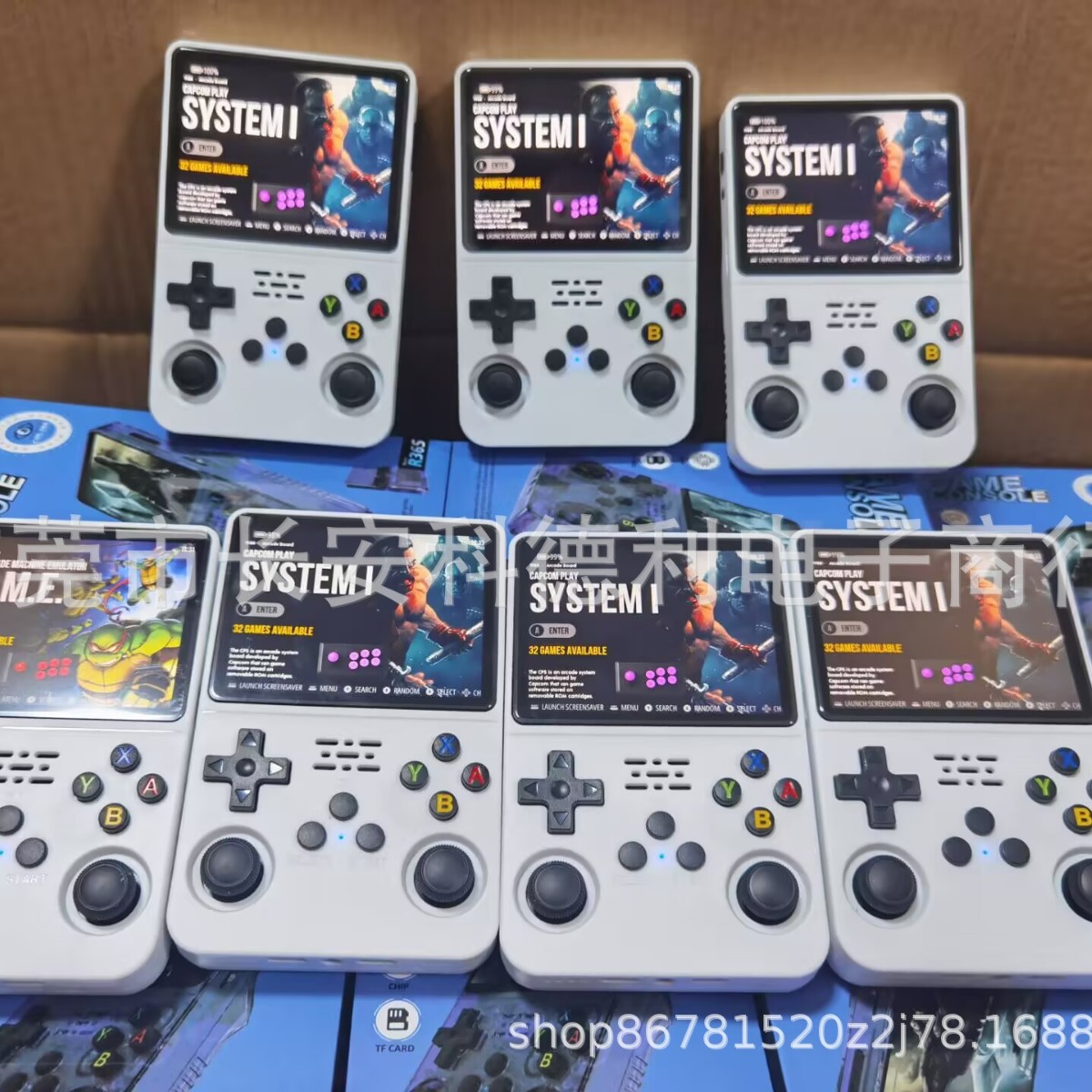 R36s nueva consola de juegos portátil de sistema dual de código abierto retro GBA arcade consola de juegos HD clásica portátil R36