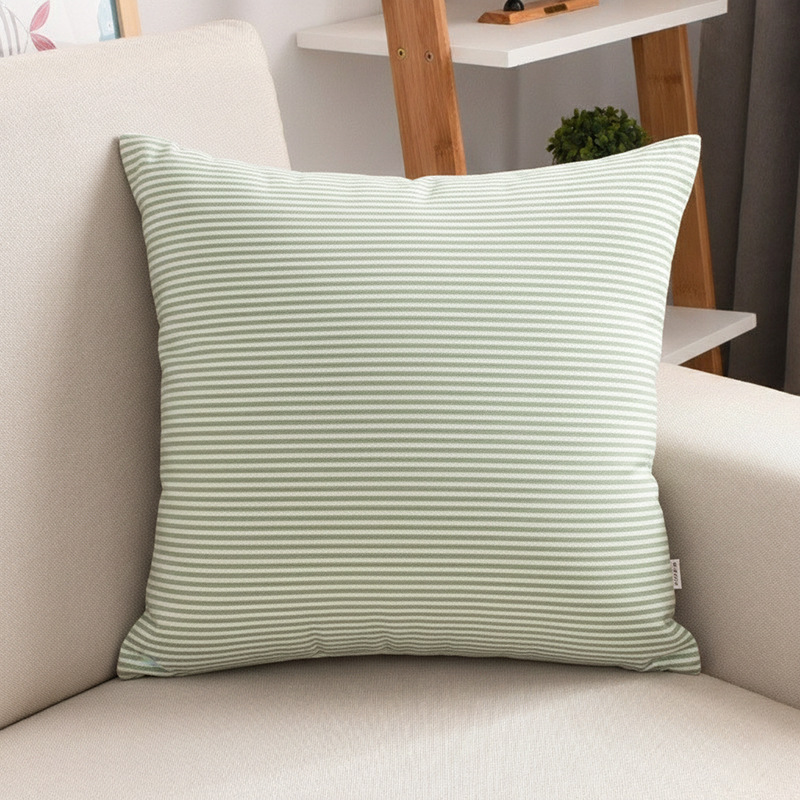 Cojín de asiento de algodón y lino para oficina y sofá