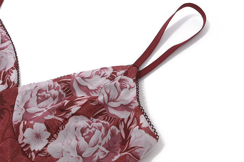 Summer Women Clothing Retro Printed High Grade Strap Dress Evening Dress