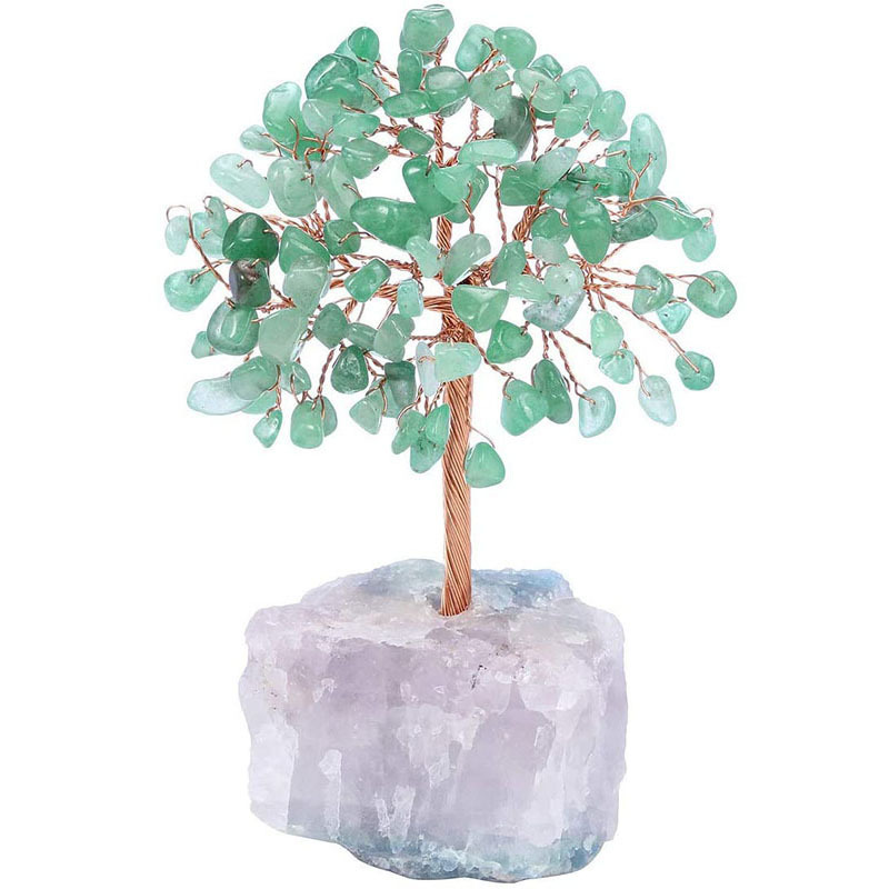 Novelty Tree Crystal Ornaments Artificial Decorations display picture 2