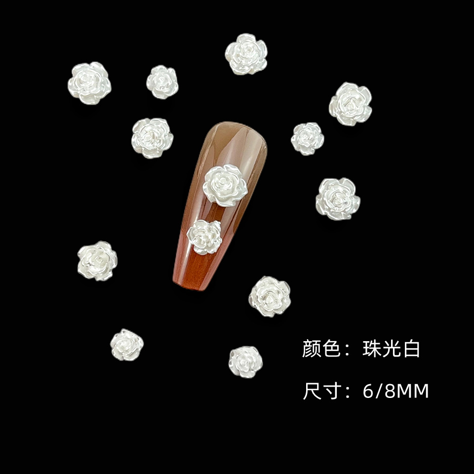 珠光白山茶花