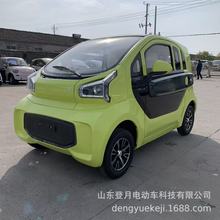 外貿出口雙門雙排電動四輪車家用買菜車接女士代步車可升級空調