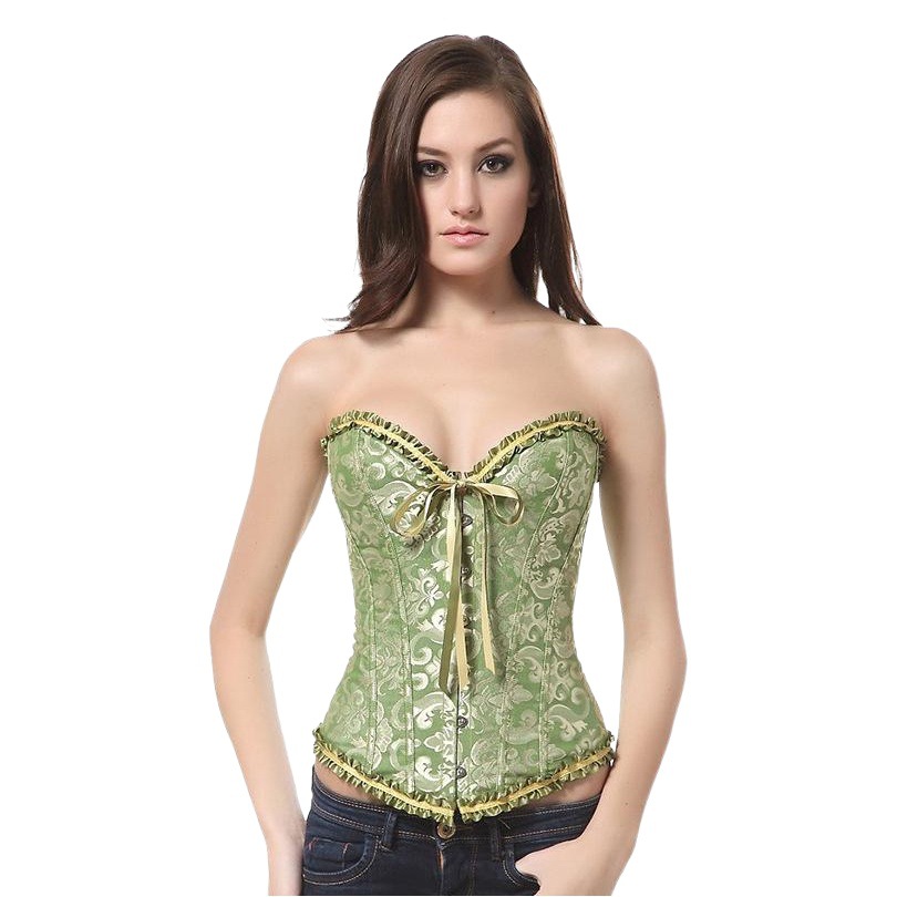 Corsé de suministro transfronterizo corsé de corte de seis colores empuje hacia arriba el cuerpo de soporte de pecho que forma el corsé superior del vestido de boda para las mujeres