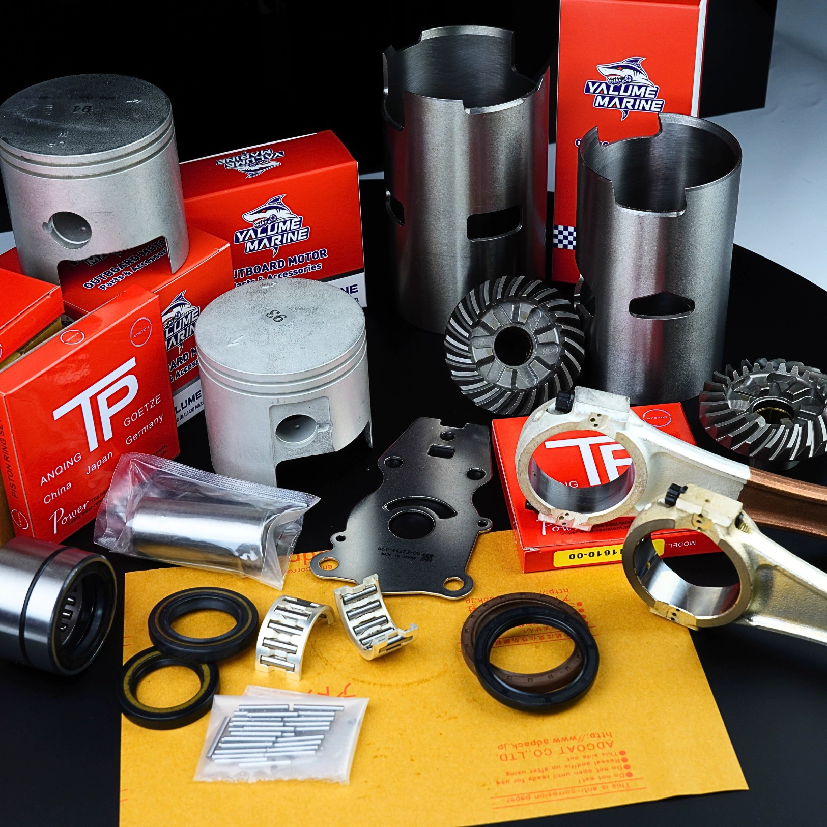 Подходим с поршневым узлом Yamaha 2-200 л.с. PISTON KIT