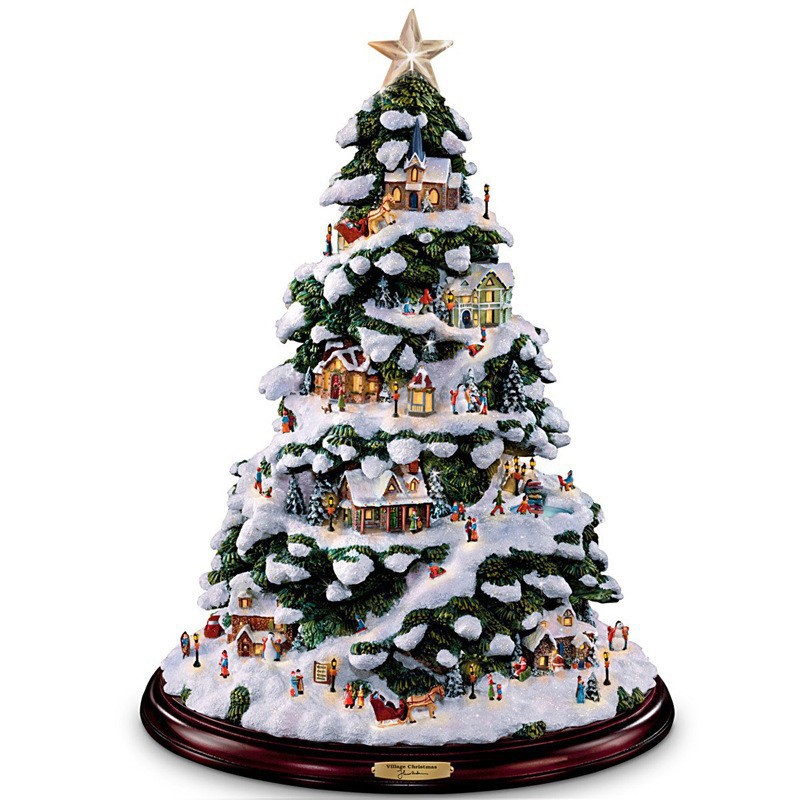 Transfronterizo nuevo creativo árbol de Navidad Santa Claus acrílico colgante artesanía coche colgante decoraciones para el hogar