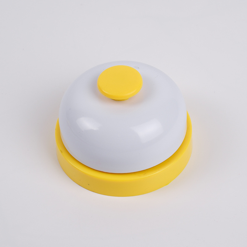 Timbre de bicicleta ABS50g, timbre de mano, reloj, timbre de metal, juguete, zumbador, timbre de presión manual