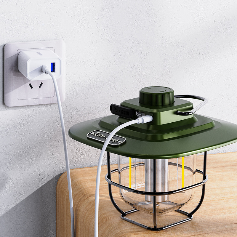 Nueva Luz de camping al aire libre multi-funcional impermeable LED resaltar larga resistencia portátil luz de emergencia