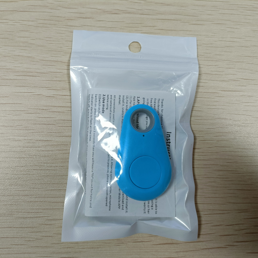 Punto al por mayor gota de agua Bluetooth dispositivo antipérdida llave bolsa de teléfono móvil mascota alarma antipérdida bidireccional