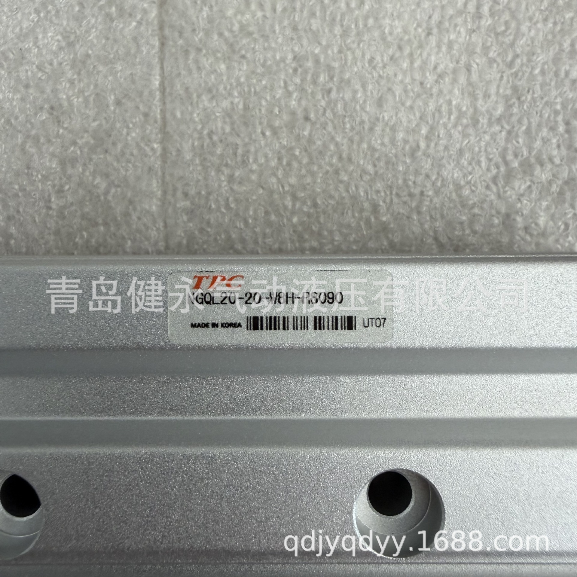 TPC气缸NGQL20-20-W8H-R8090紧凑型滑台气缸