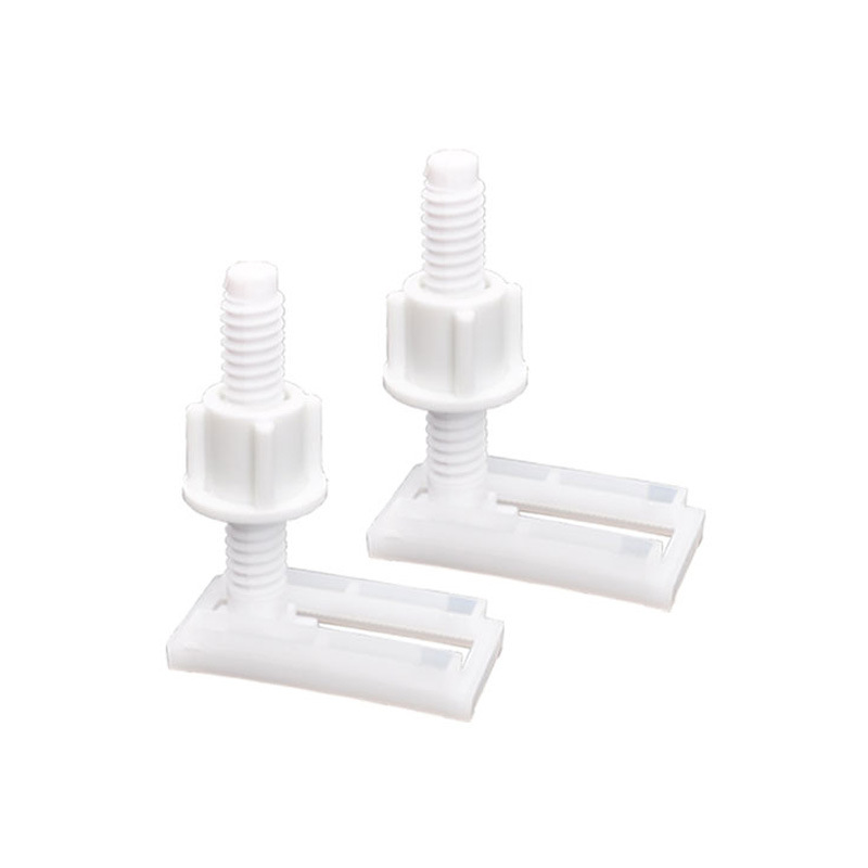 Tornillos para tapas de inodoro de estilo antiguo, accesorios, tornillos de fijación para tapas de inodoro, tornillos de plástico, pernos de instalación universales Y