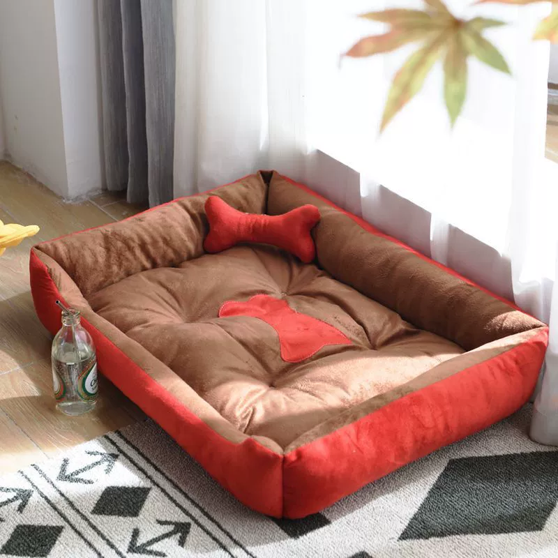 Собачье гнездо четыре сезона универсальное золотистый тадди собачье гнездо собачье одеяло маленькая собака средняя собака большая собачье сетка красная кошка