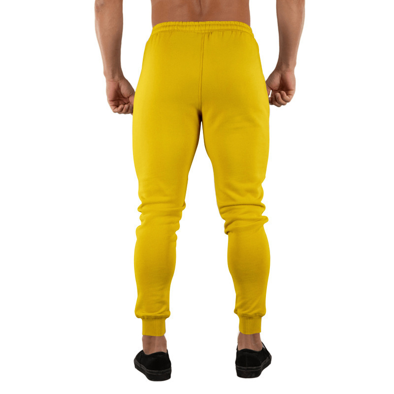 Versatile Men's Slim Fit Casual Pants With Tether Detail_voghion.com