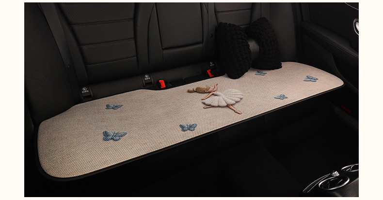 26 New Cartoon Four-Season Fur Car Seat Cushion Sets, Universal Style for Dancing Girls
