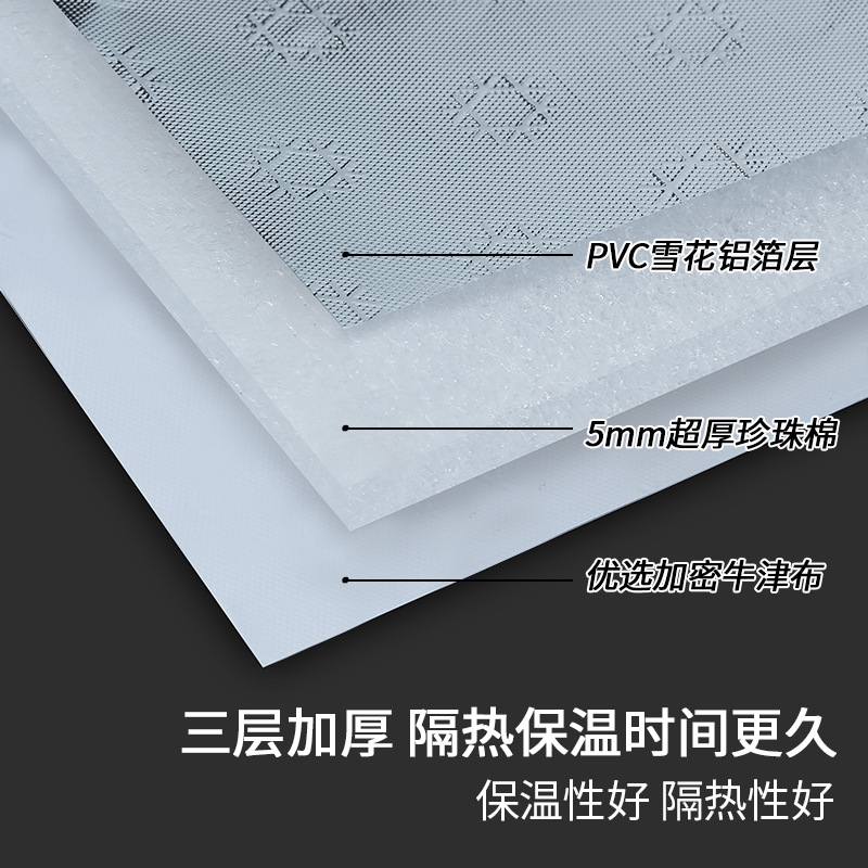 Bolsa de almuerzo portátil de dibujos animados personalizada bolsa de almuerzo de verano