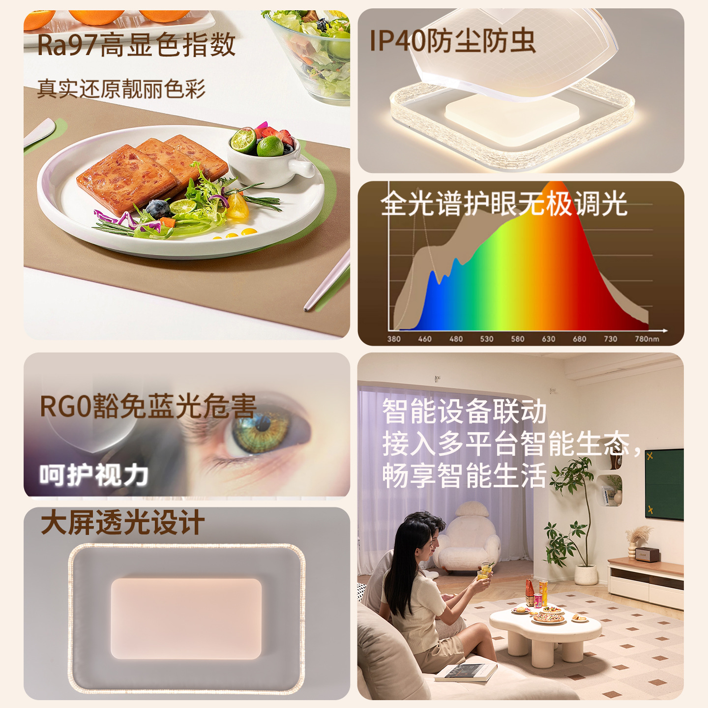 Luz de techo del dormitorio italiano lujoso moderno y simple nuevo estilo de alta sensación de alto nivel de la lámpara principal Zhongshan luminaria 357L