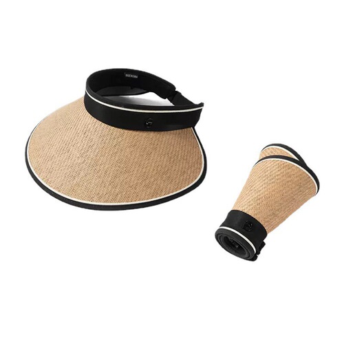 Folding Sun Hat with Brim for Women, UV Protection, Wide Brim Sun Hat, Face Covering, Outdoor Sun Hat for Adults