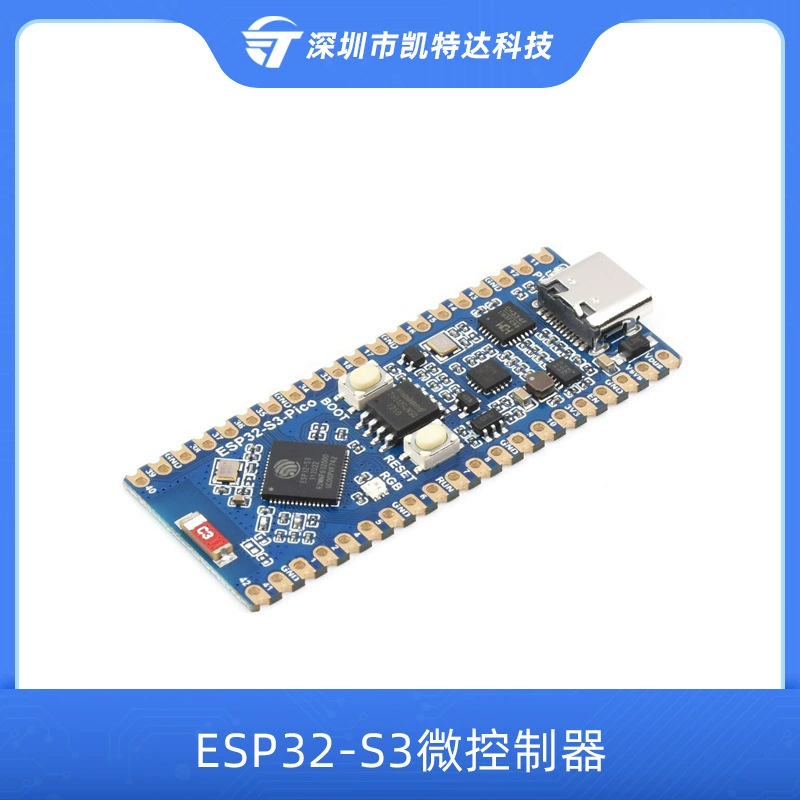 Микроконтроллер ESP32-S3 с двойным ядром 240 МГц, Wi-Fi 2.4 ГГц Bluetooth, выводы GPIO