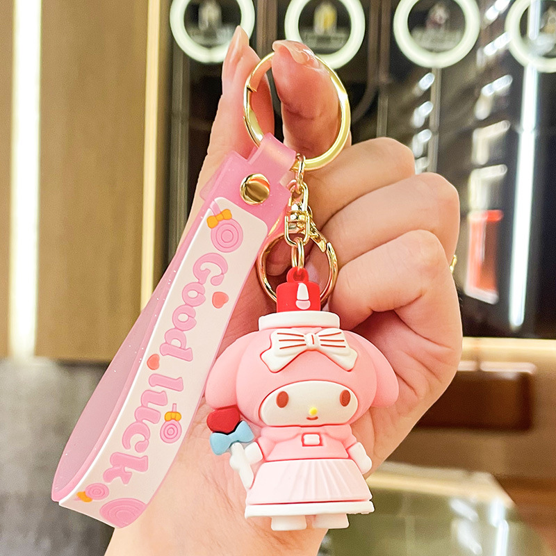 Llavero Creativo de Sanrio con Perro de Orejas Grandes, Cinnamoroll, Colgante para Bolso, Adorno, Pequeño Regalo al por Mayor de Yiwu