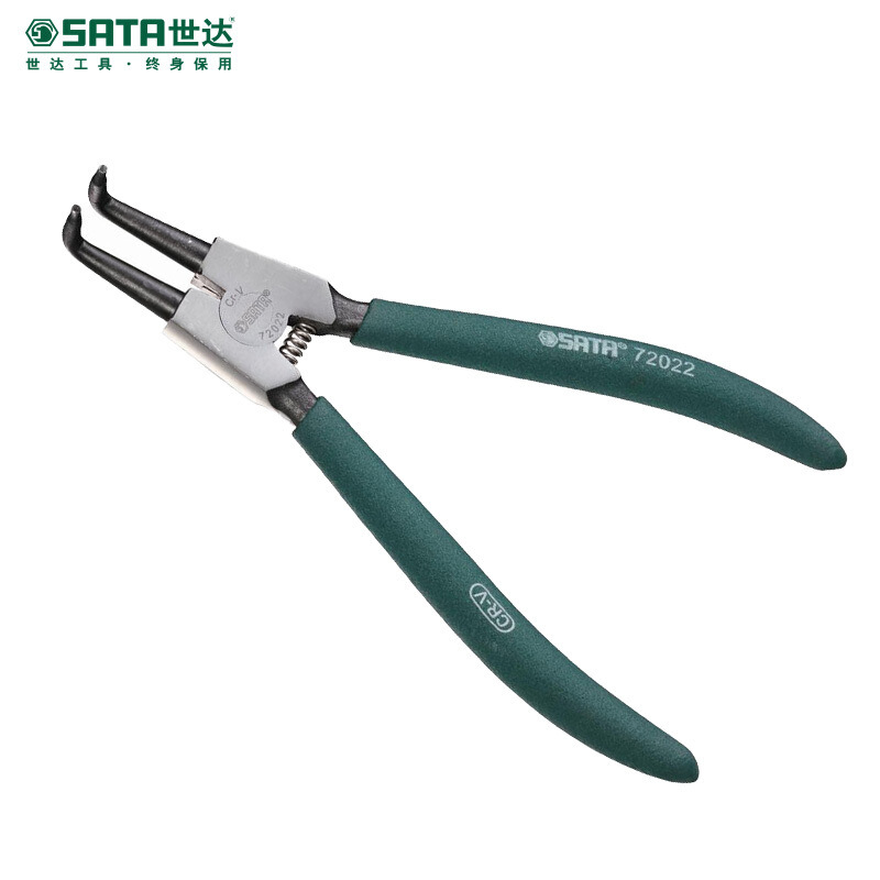 世达 72024德式轴用曲口卡簧钳弹簧钳卡圈卡环钳