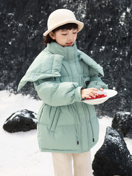 Demi-season children's down jacket