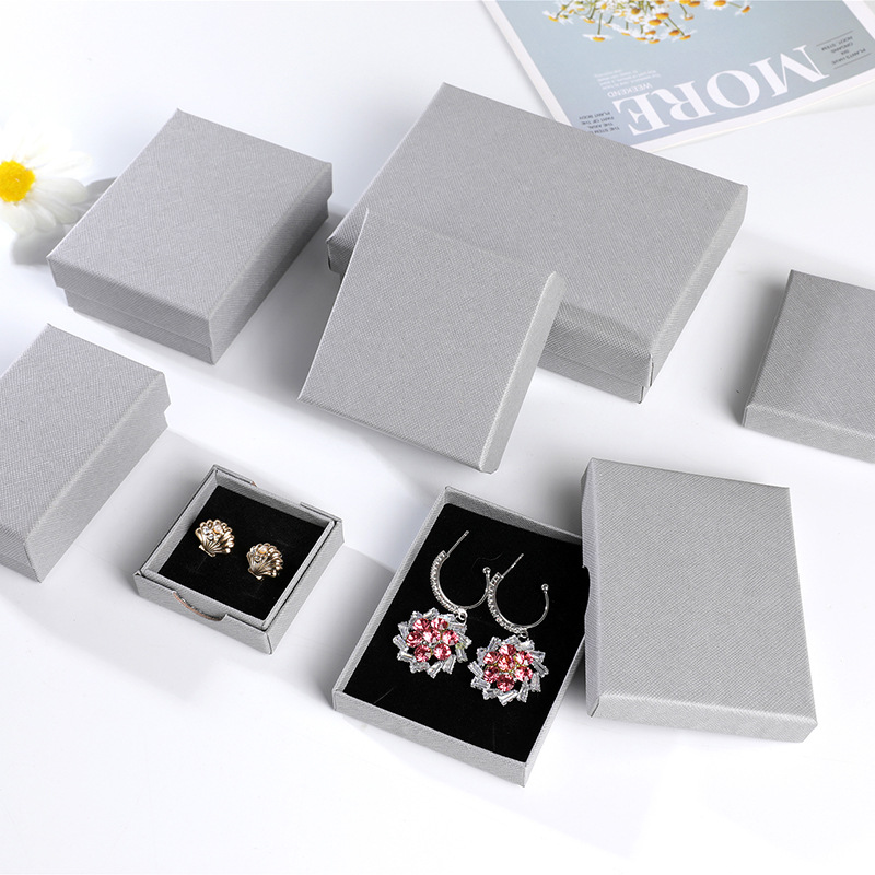 16g Weight Jewelry Boxes Classification 1 Piece Quantity Daily Occasion Solid Color Pattern Fashion Style 1 Piece Fashion Solid Color Paper Jewelry Boxes 7