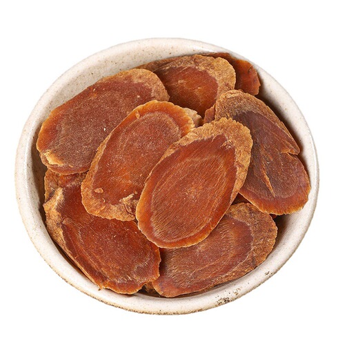 Bulk Red Ginseng Slices from Changbai Mountains, Sun-dried, Sugar-free Red Ginseng Slices, Loose Bulk Jilin Red Ginseng, Korean Red Ginseng, Large Red Ginseng Pieces