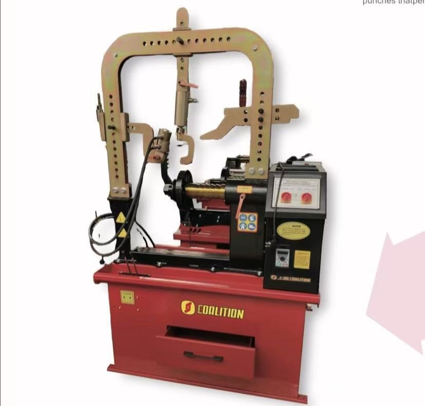 上海上盟全自动轮辋矫正机轮毂整形机汽车轮毂修复机车轮变形校正