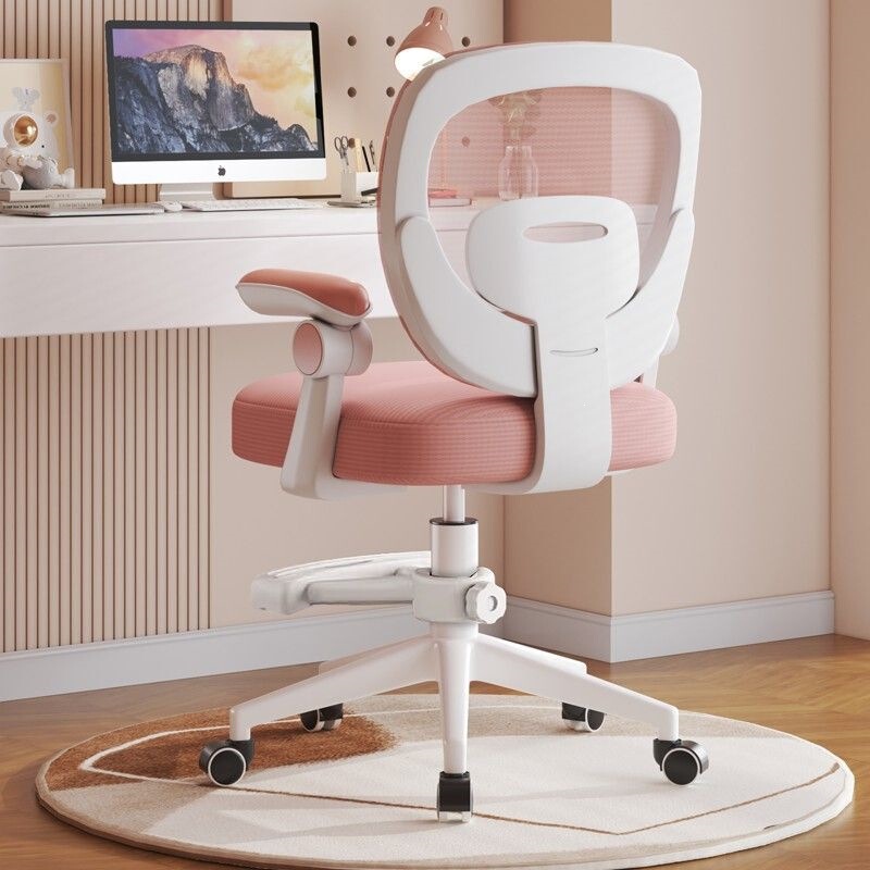 Study chair for home use, adjustable height, student computer chair, desk writing chair, posture-correcting chair with special backrest