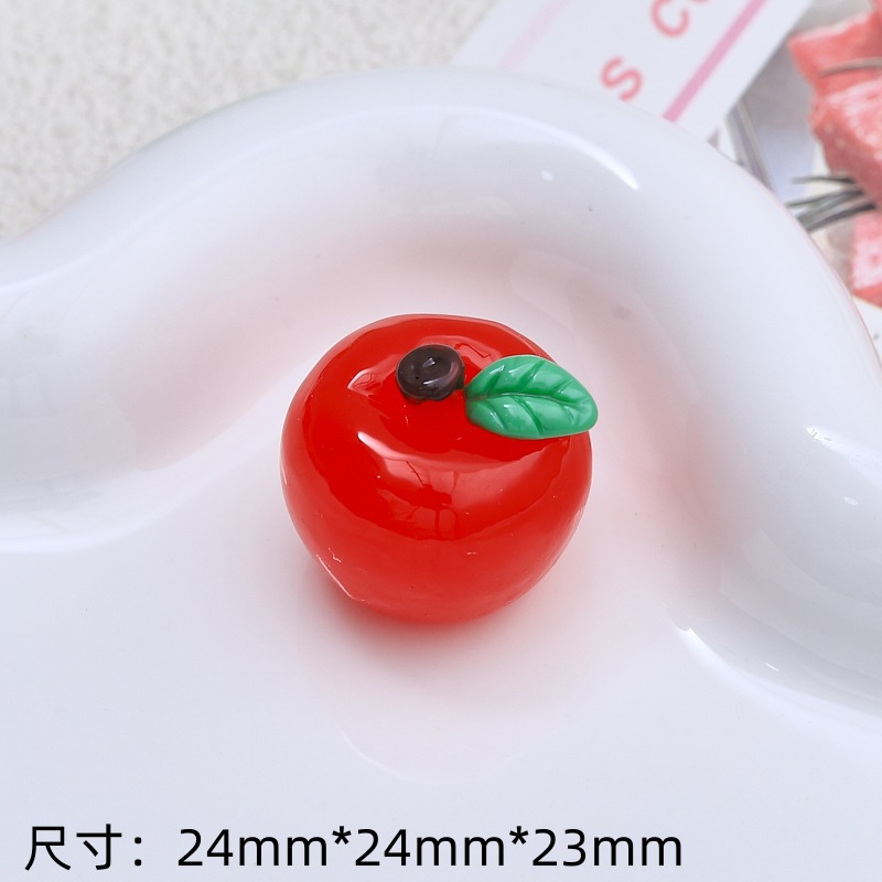 3 차원 시뮬레이션 과일-빨간 사과