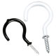 Opening Lengthened Sheep Nail Diy Pendant Accessories Small Jewelry Accessories 9-character Sheep Eye Nail Jewelry Self-tapping Hook Closed Loop