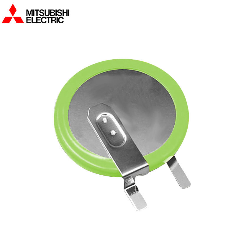 Mitsubishi/三菱纽扣锂电池CR2025E焊脚3V电池CR2025引脚可制作