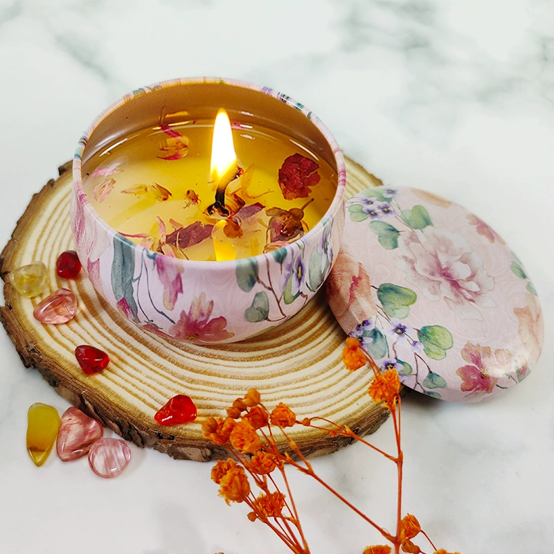 Флорель aromatherapy ароматическая свеча с цветочным ароматом, декоративная банка или набор подарков, несколько цветочных запахов