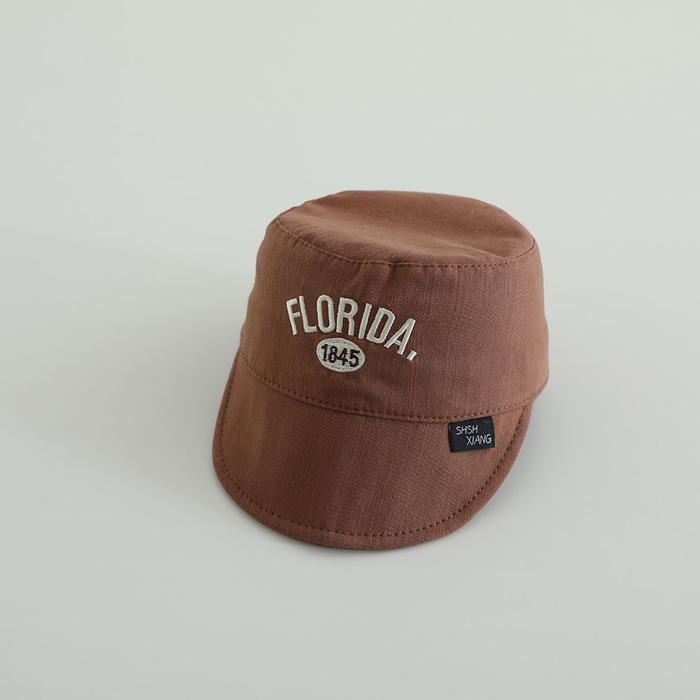 Sombreros para niños de 1 a 3 años de edad para bebés delgados bordados extranjeros letras para bebés gorras de boca de pato gorras para bebés primavera y verano