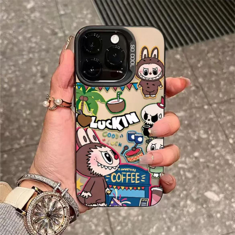 Cross-Border Loububu Phone Case Suitable for Apple 15 Pro Max, iPhone 16E, Cross-Border 14/11/13 Trendy