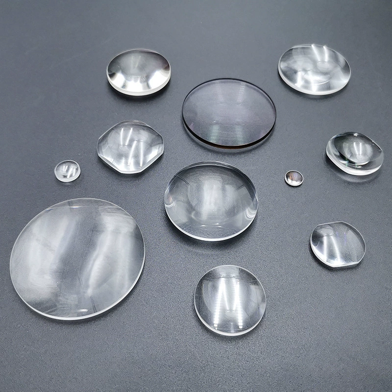 Выпуклая линза Оптическое Стекло Лупа физика экспериментальное оборудование Высокая мощность сценический свет двойная выпуклая линза