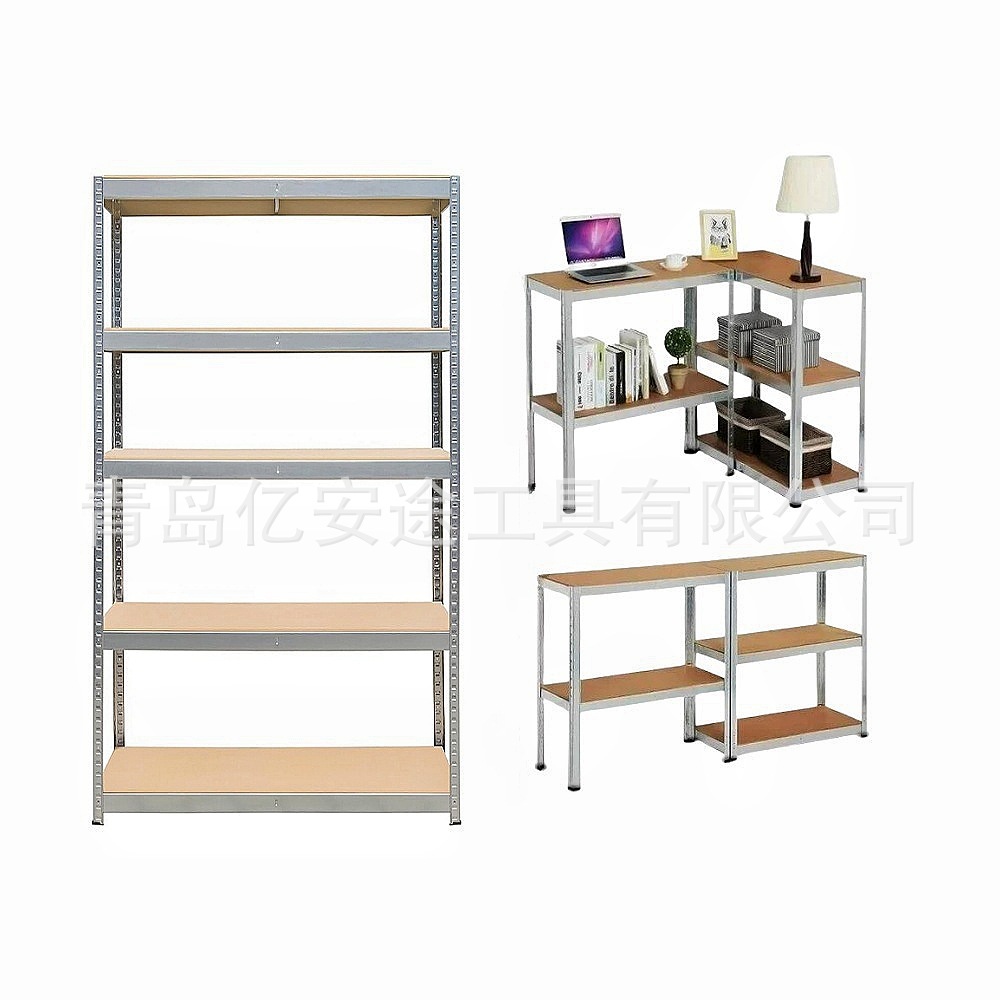 Fabricante mayorista galvanizado estante de almacén estante desmontable estante ligero