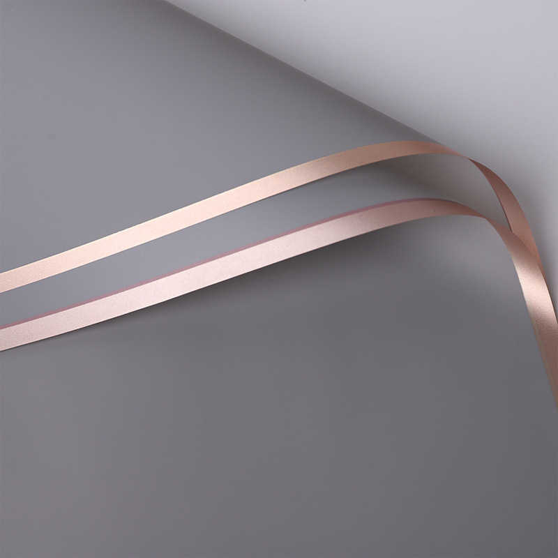 Papel de envolver regalo de alta calidad, papel mate de color sólido, papel liso coreano, ramo impermeable al por mayor, papel de envolver floral