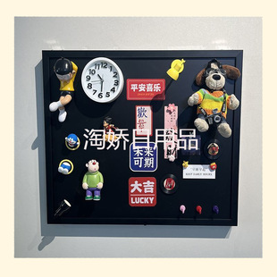 Popular DIY Electric Meter Box Decorative Painting Weak Power Switch Box Blocking Hanging Painting Distribution Box Network Cable Box Magnetic Black