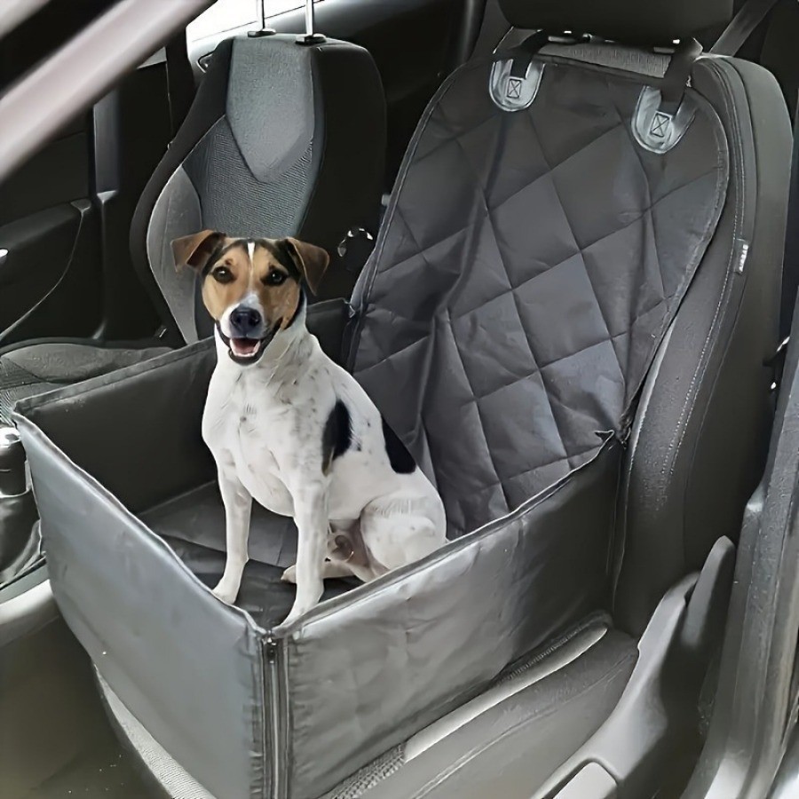 Seat cushion, seat cover — Qìchē Cushion Thickened Anti-Dirty - co-pilot-seat-cushion-thickened-four-zipper-c4