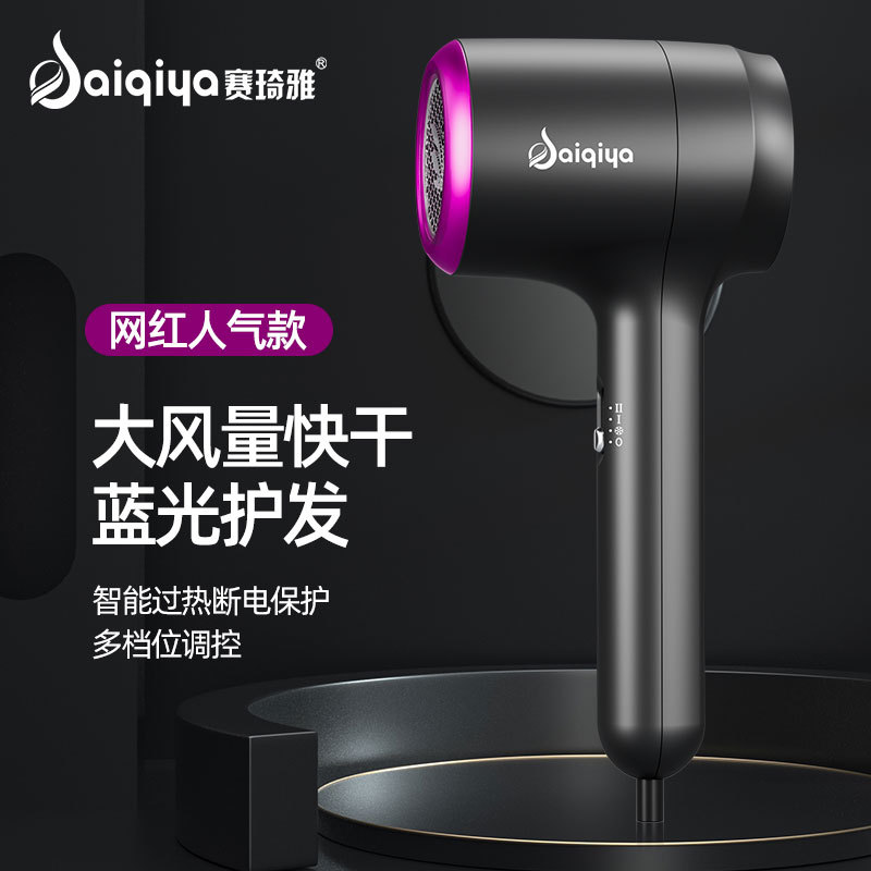 Fuente de secador de pelo eléctrico, fábrica, hogar de alta velocidad, salón de belleza de viento azul Everbright, secador de pelo de alta potencia para hoteles image 3