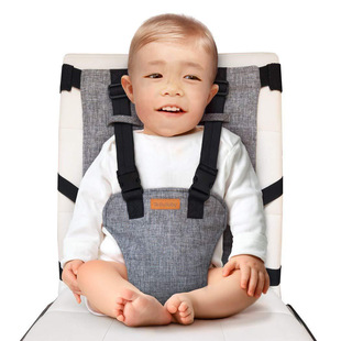 Cross-Border Hot Selling Adjustable Children's Dining Chair Safety Belt Baby Seat Protection Anti-Fall Fixed Belt Safety Rope