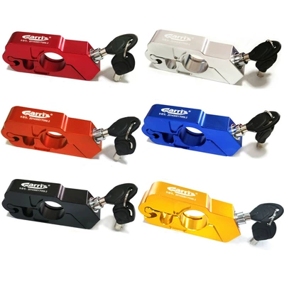 Manufacturer Wholesale Motorcycle Electric Vehicle Cnc Handlebar Lock Anti-Theft Electric Motorcycle Horn Lock Modified Handlebar Lock Electric Door Lock (Motorcycle General Parts)