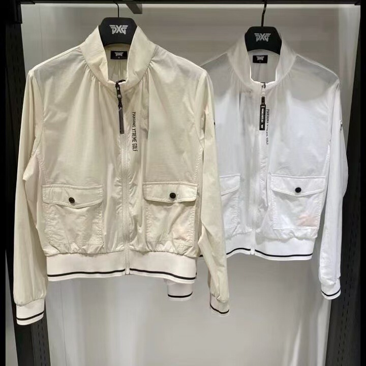 26 New Models of Women's Golf Jackets with Stand Collar, Zipper Pockets, Long Sleeves, Windproof, Versatile, and Stylish 26 New Models of Women's Golf Jackets with Stand Collar, Zipper Pockets, Long Sleeves, Windproof, Versatile, and Stylish